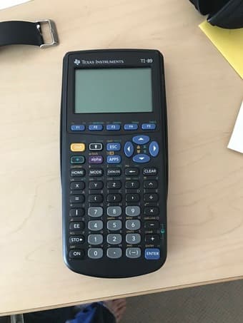 TI-89 Calculator 1