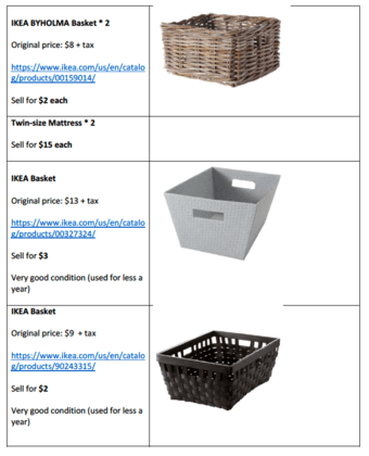 Moving Away Sale - Storage Units + Weight Scale 1