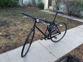 Black Speedy Bike 1