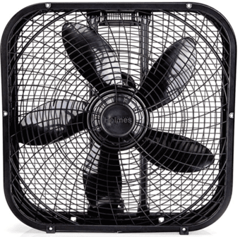 Holmes 20-Inch Box Fan, Black 1