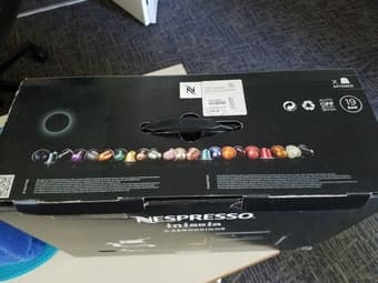 Nespresso Inissia machine + Aeroccino frother (hardly ever used) 1