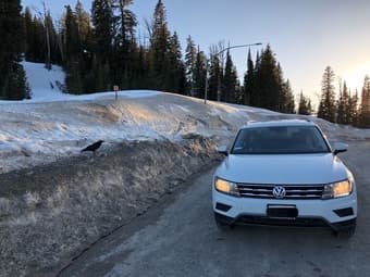 Clean Title 2018 White VW Tiguan 2.0 SE SUV 1