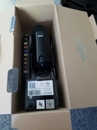 Nespresso Inissia machine + Aeroccino frother (hardly ever used) 1