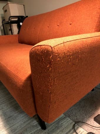 Moving Sale: Scandinavian Design Sofa + Wooden Dresser 2