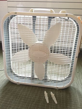 20” box fan 3 speeds 2