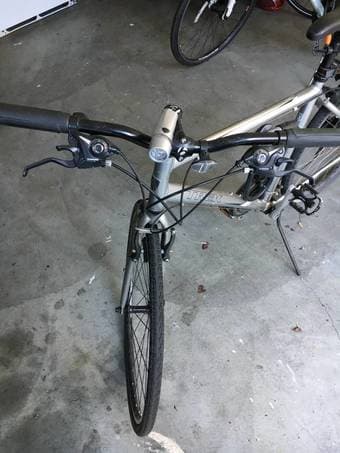 Track Bike + Floor Pump - $150 3