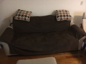 Pull Put Couch and Ottoman 1