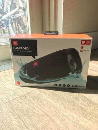 JBL Charge 3 Waterproof Portable Bluetooth Speaker 1