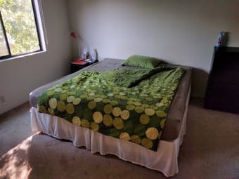 $1,600 Master bedroom in large 2BR/2BTH in MP, 10 min bike to Stanford 1