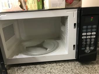 Black microwave 2