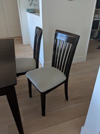 Dining room table and chairs 3