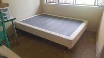 Free full box spring and metal frame 1