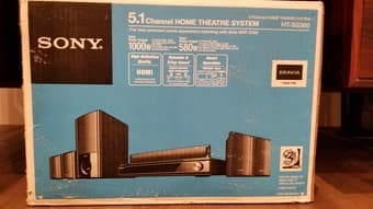 Sony 5.1 home theater system 1