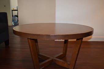Move out sale center and side table 1