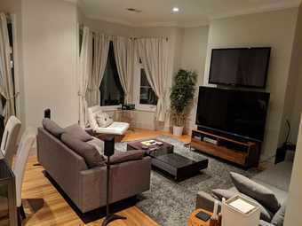Fully furnished master bedroom with private ensuite bath in central SF 3
