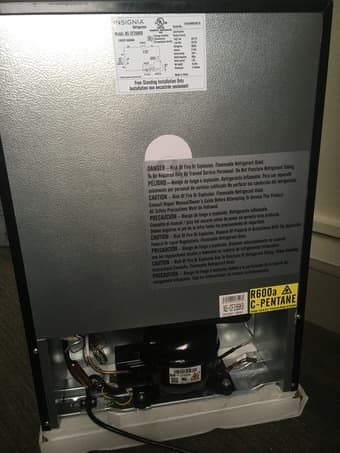 Mini-refrigerator for sale $50 - only 2 months of use! 3