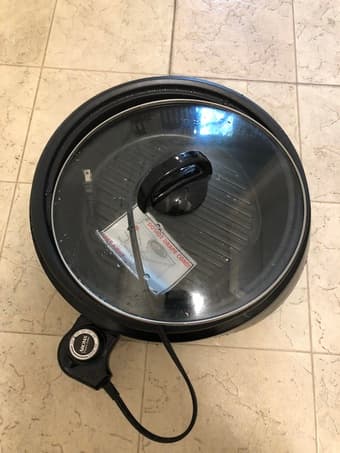 Moving Sale!  Aroma 10-inch Hot Pot with Grill Plate 2