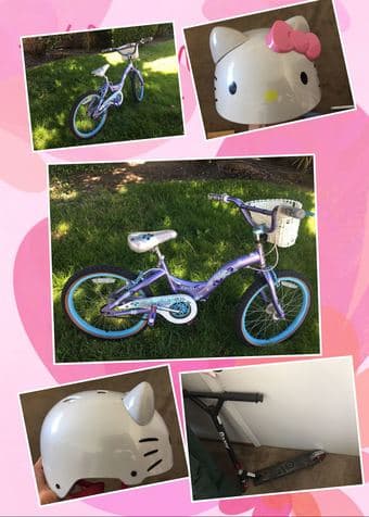Child bike and scooter 1