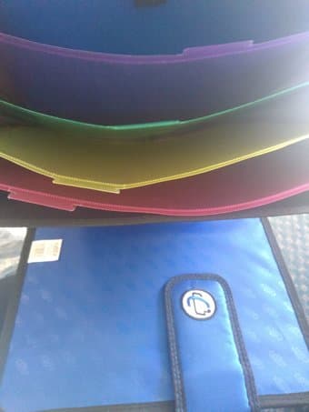 Large binder/folder - $4 (like new) 1