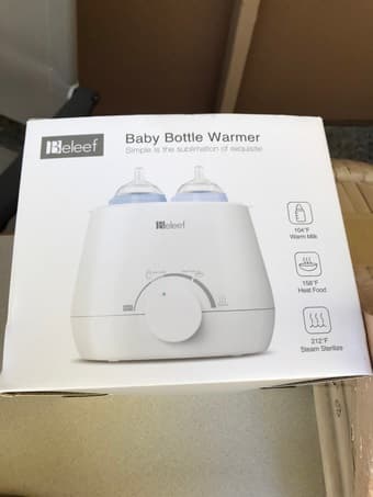 Baby bottle warmer 1