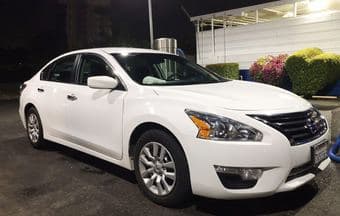 2015 Nissan Altima 2.5 S Sedan 4D，white，45000 miles 1