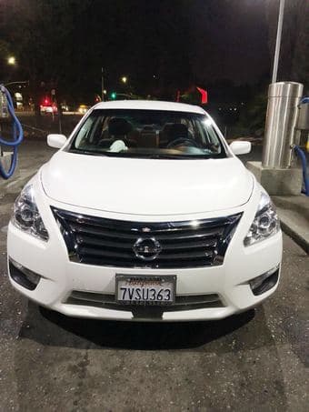 2015 Nissan Altima 2.5 S Sedan 4D，white，45000 miles 2