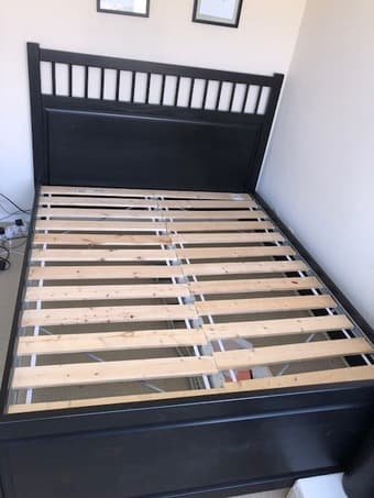 Queen Mattress and IKEA bedframe 2