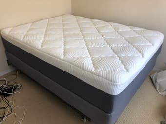 Queen Mattress and IKEA bedframe 3