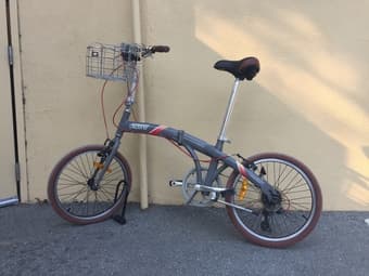 Seoul Citizen Folding Bike & basket 1