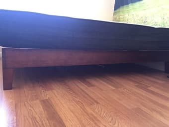 Memory foam mattress and bed frame 3