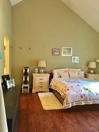 Huge master suite in Redwood city townhome 1