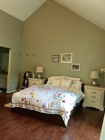 Huge master suite in Redwood city townhome 3