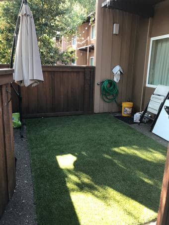 Artifical Grass for EV backyard 2