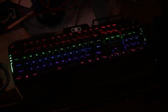RGB Mechanical Keyboard, Blue Switches 1