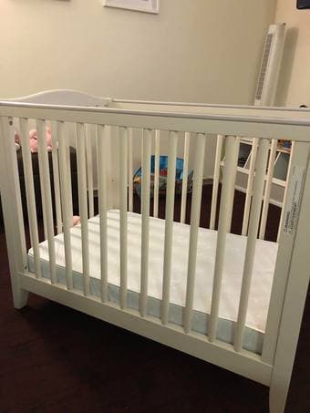 Pottery Barn Kids Mini Crib 1