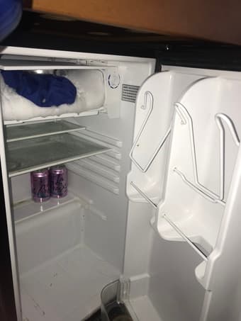 Haier Mini Fridge + Freezer 2