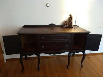 beautiful sideboard buffet table with drawer made of solid wood 1
