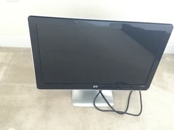 HP 2009M 20" Monitor W/Built-in Speakers -- OBO (sunnyvale) 1