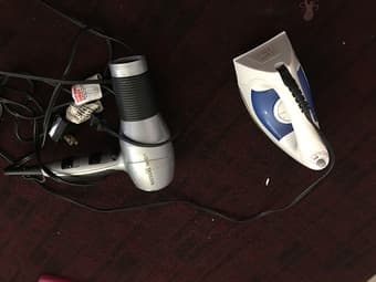 Hair Blower and Iron 1