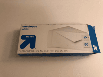 45 while envelopes 1
