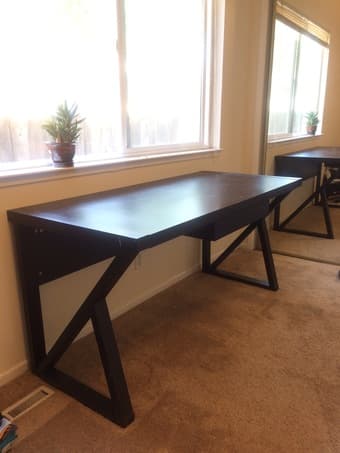 Modern Espresso Desk 1