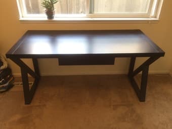 Modern Espresso Desk 2