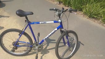 Bike made of aluminium in good conditions for tall people to sell 1
