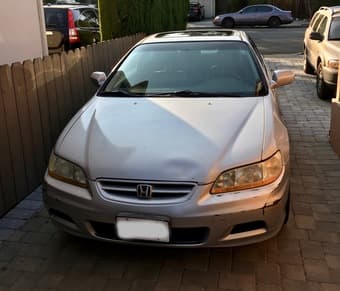 2002 Honda Accord EX V6 Coupe 2