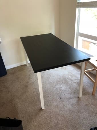 Ikea LINNMON table top + 4 GODVIN legs 1