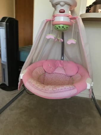 Multiple baby Items - Jumperoo, Rocker/bouncer, Cradle, Swing seat, 2