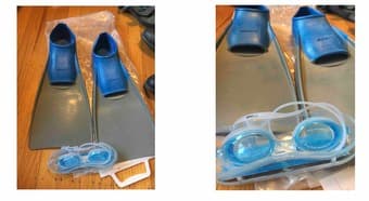 Sporti training/dive fins 1