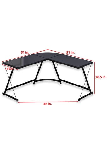 Corner Desk+ swivel chair 2