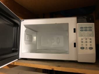 fridge + microwave $50 2