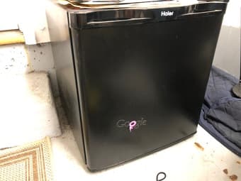 fridge + microwave $50 3